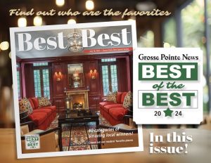 Front page of the Grosse Pointe News 2024 Best of the Best edition.